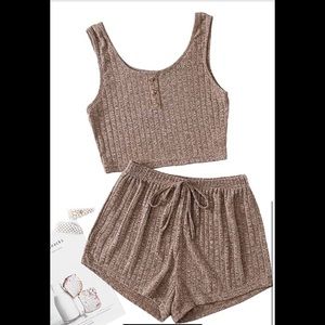 Shein Short Lounge Set